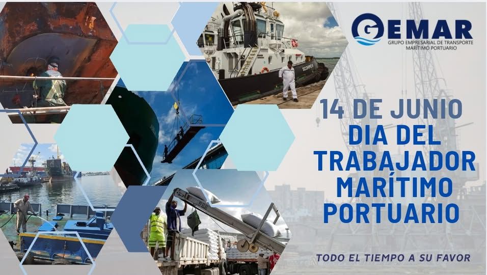 Celebra Transcargo acto nacional por el Día del Trabajador Marítimo Portuario
