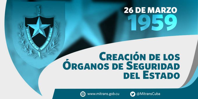 Aniversario 66 de los Órganos de la Seguridad del Estado 