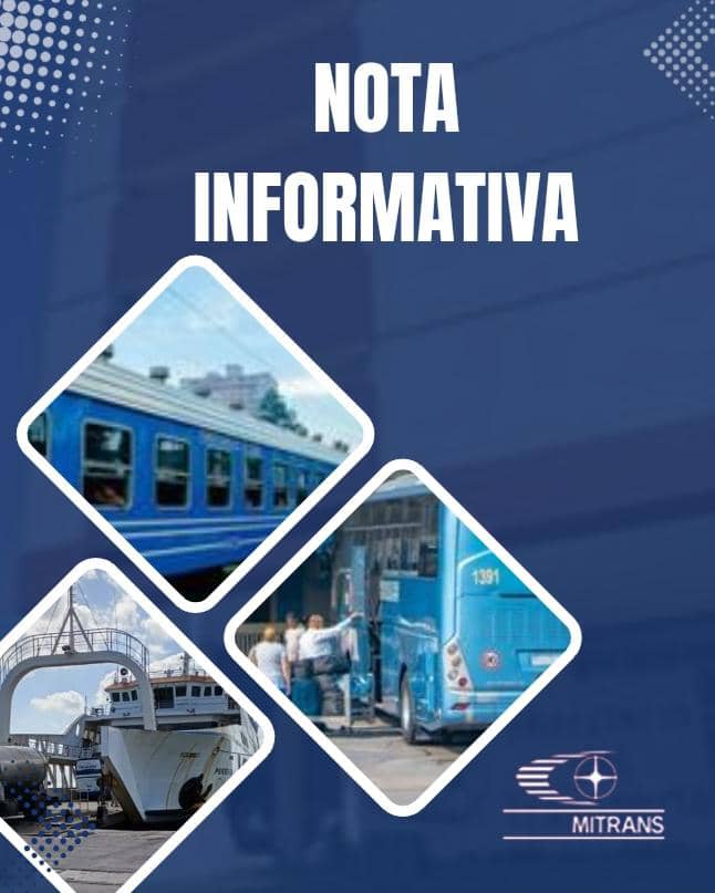 Actualización sobre los servicios de transporte