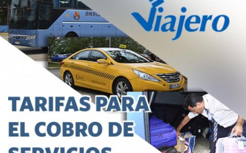 Tarifas para el cobro del exceso de equipaje en el servicio de Ómnibus Nacionales